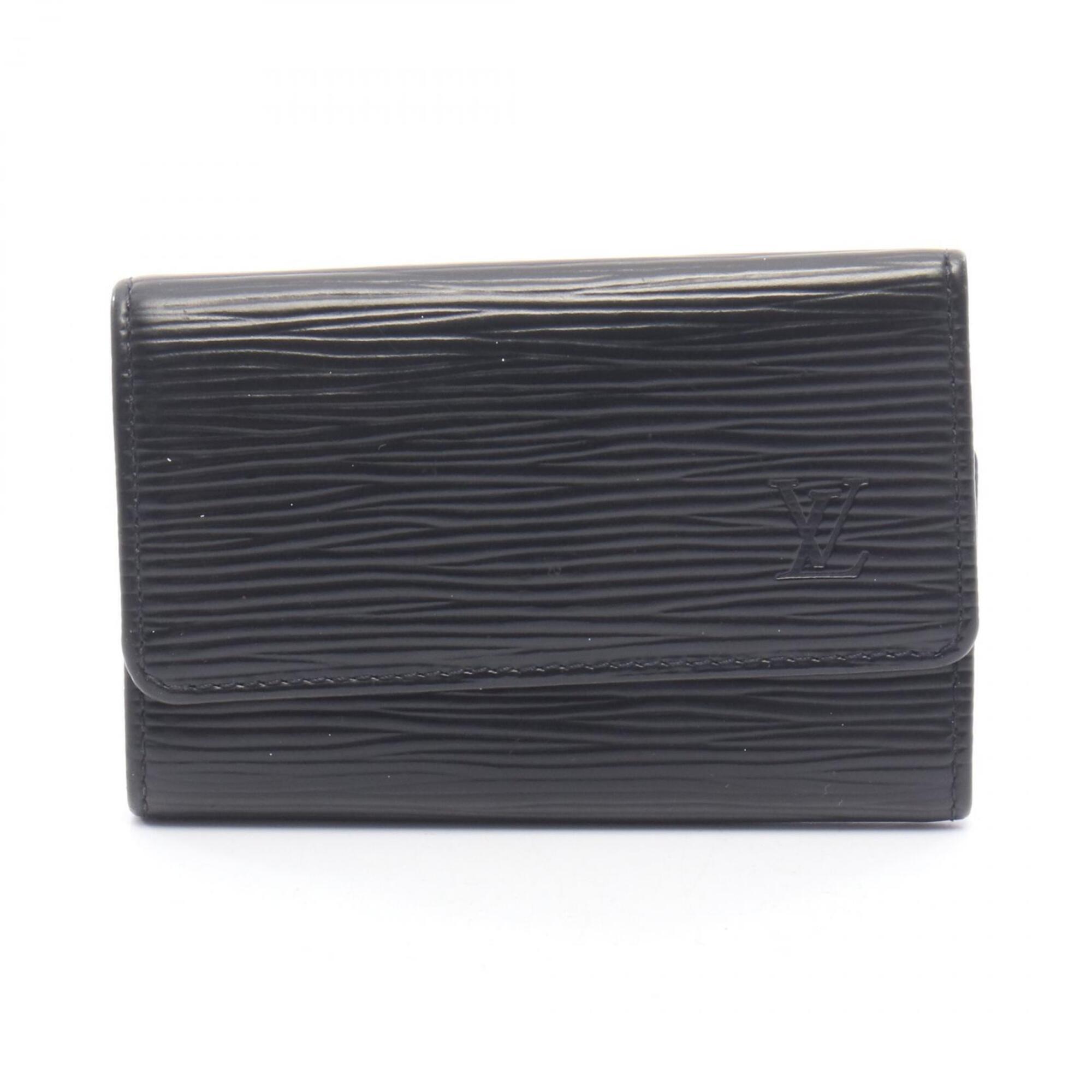 Louis Vuitton Multicles 6 Key Case, Leather, Epi Women's, Black, M63812